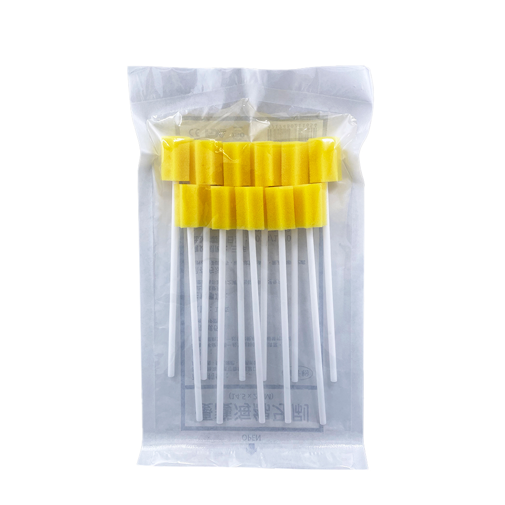 Yellow Heptagonal Sponge Stick: A Handy Helper for Cleaning Bottles and Jars in the Lab