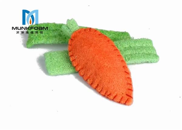 pet crude fibre loofah sponge