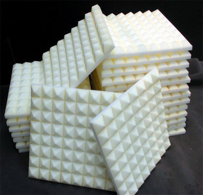 Pyramid shape acoustic foam