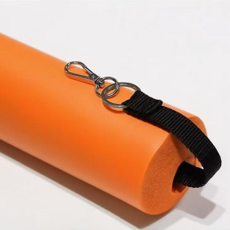 Kids-Specific Hollow Rubber-Plastic Swimming Sponge Stick - Safe Buoyancy Float Strip for Beginners & Water Play