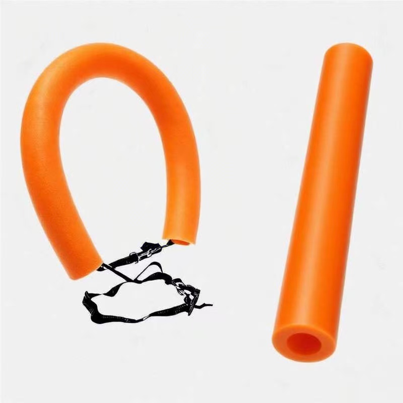 Kids-Specific Hollow Rubber-Plastic Swimming Sponge Stick - Safe Buoyancy Float Strip for Beginners & Water Play