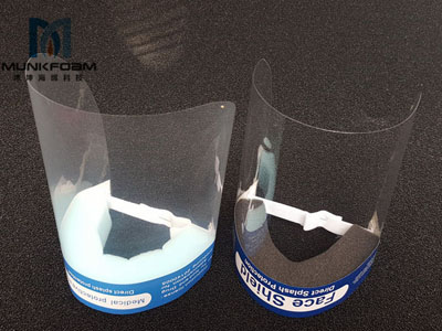 Protective Medical Disposable Clear Plastic Face Shield 