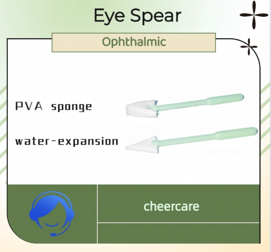Disposable PVA Eye Spears