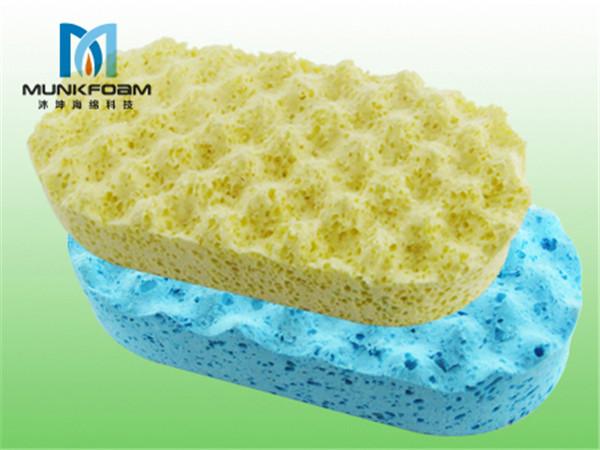 PVA body cleaning foam