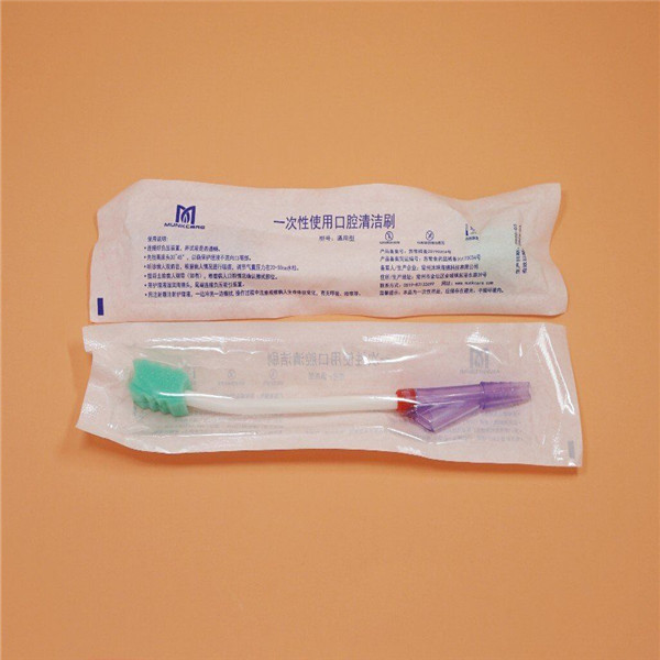 Suction sponge swab