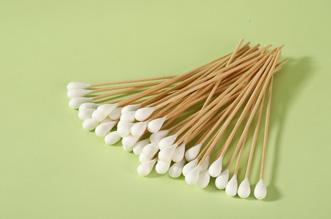 How are medical swabs sterilised?